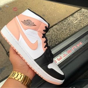 Air Jordan, Worn twice, looks almost brand new, size 9 women’s.